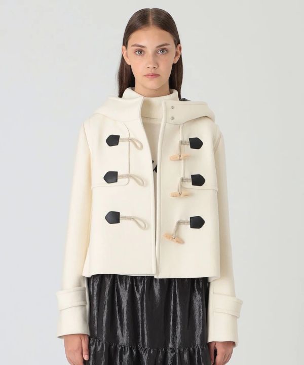 日本BLUE LABEL 斜紋梅爾頓短款帆布大衣 日本BLUE LABEL 斜紋梅爾頓短款帆布大衣