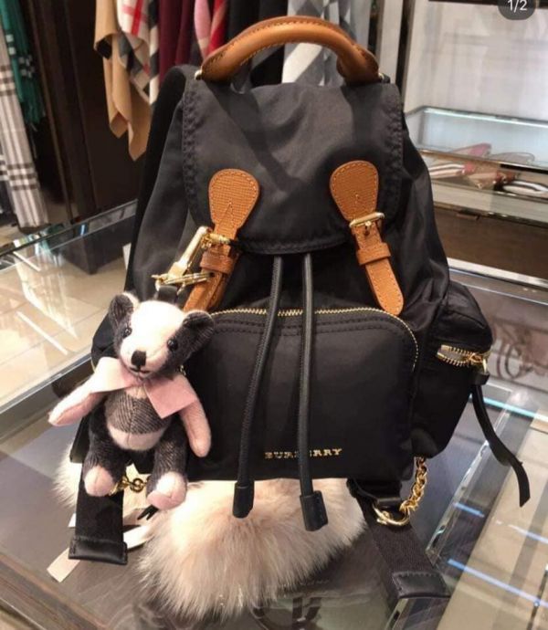 BURBERRY萌萌的經典小熊吊飾 日本代購,BURBERRY,吊飾