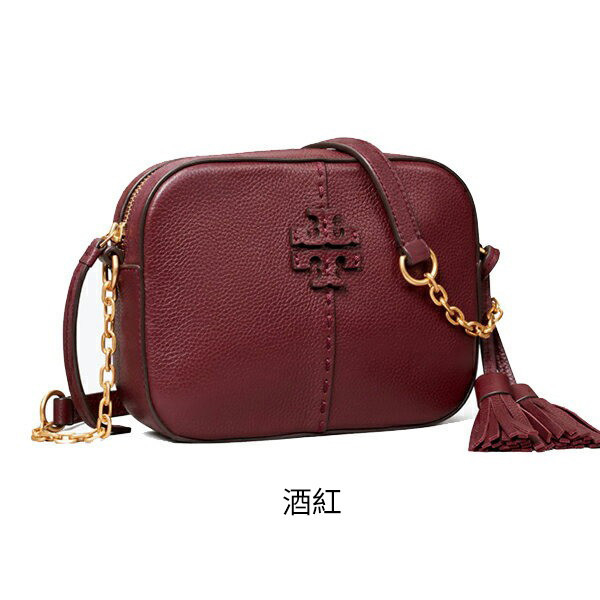 TORY BURCH McGraw 縫線設計流蘇小方包(共六色) TORY BURCH,小方包,流蘇