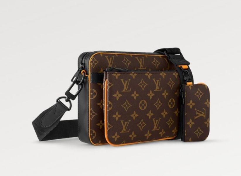 日本LOUIS VUITTON LV M46694 Trio 三件組郵差包 日本LOUISVUITTON M46694 Trio 三件組郵差包