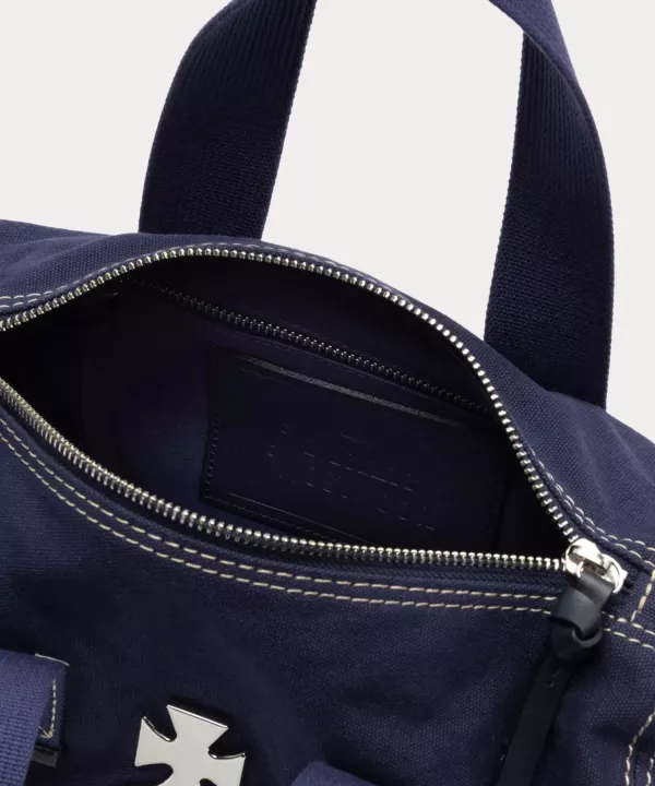 日本Vivienne Westwood CA​​NVAS PAUL 圓筒包 日本Vivienne Westwood CA​​NVAS PAUL 圓筒包