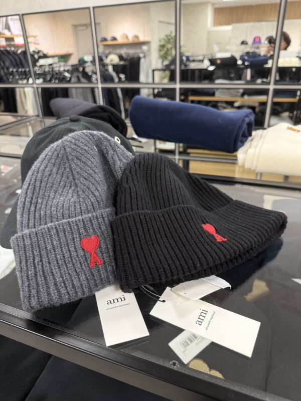 日本 Ami de Coeur 美利奴羊毛氈針織帽 男女通用款 日本 Ami de Coeur 美利奴羊毛氈針織帽 男女通用款