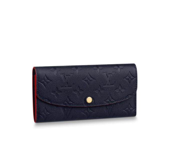 LOUIS VUITTON LV M62369 Monogram牛皮壓紋釦式對折長夾 LOUIS VUITTON LV M62369 Monogram牛皮壓紋釦式對折長夾