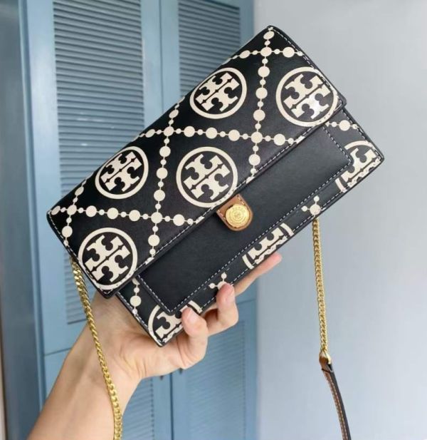 TORY  BURCH  MONOGRAM 迷你老花肩背包 TORY  BURCH  MONOGRAM 迷你老花肩背包