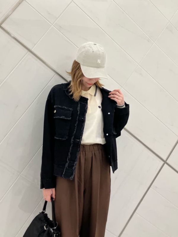 日本MARY QUANT小香風雙口袋外套 日本MARY QUANT小香風雙口袋外套