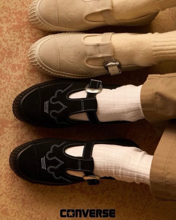 日本CONVERSE 西部風格的瑪莉珍鞋 日本CONVERSE 西部風格的瑪莉珍鞋