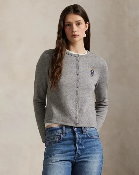 日本 Ralph Lauren Polo Bear 法國毛圈布開襟衫 日本 Ralph Lauren Polo Bear 法國毛圈布開襟衫
