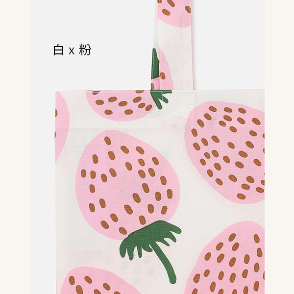 marimekko Mansikka草莓手提袋(共二色) 日本代購,marimekko,Mansikka,草莓,手提袋