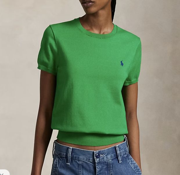 日本 Ralph Lauren 短袖圓領毛衣 日本 Ralph Lauren 短袖圓領毛衣
