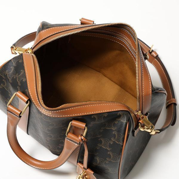 日本 CELINE Triomphe 帆布 MINI BOSTON 標誌印花中號波士頓包 日本 CELINE Triomphe 帆布 MINI BOSTON 標誌印花中號波士頓包