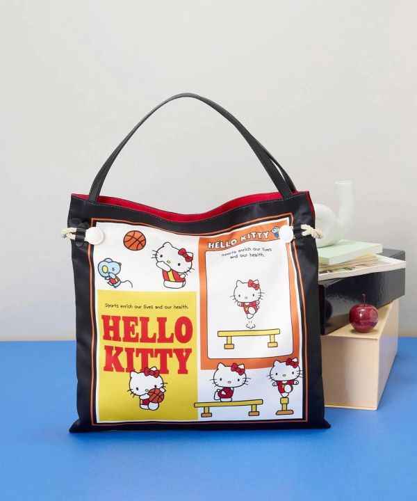 日本TREASURE TOPKAPI x Hello kitty 絲巾托特包 日本TREASURE TOPKAPI x Hello kitty 絲巾托特包
