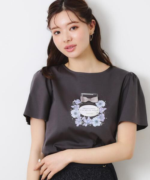 日本 接触冷感・UVカット パフュームプリントTシャツ香水印花T恤 日本 接触冷感・UVカット パフュームプリントTシャツ香水印花T恤
