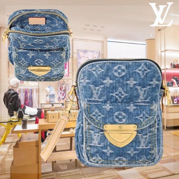 日本限定LOUIS VUITTON LV M82948丹寧牛仔相機包 日本限定LOUIS VUITTON LV M82948丹寧牛仔相機包