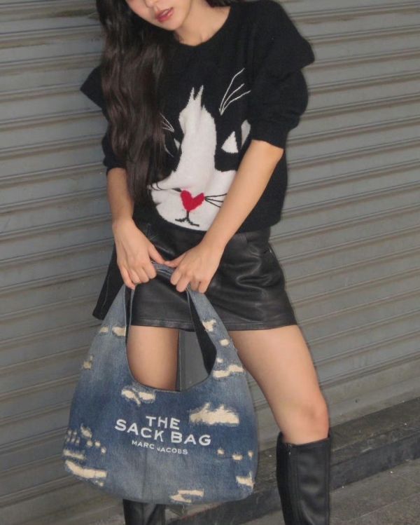 日本 Marc Jacobs 丹寧牛仔腋下包 日本 Marc Jacobs 丹寧牛仔腋下包