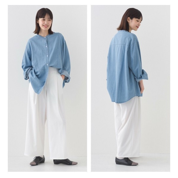 日本 OMNES 牛仔長版上衣 日本 OMNES 牛仔長版上衣
