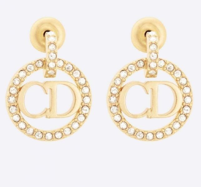 現貨Dior 鑲鑽CD標幟耳環 現貨Dior 鑲鑽CD標幟耳環