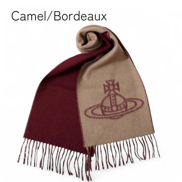 日本Vivienne Westwood復古風羊毛圍巾披肩 日本Vivienne Westwood復古風羊毛圍巾披肩