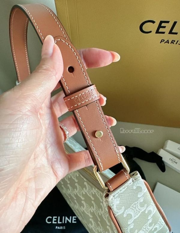 CELINE TRIOMPHE 帆布Ava腋下包(售價已折) CELINE TRIOMPHE 帆布Ava腋下包
