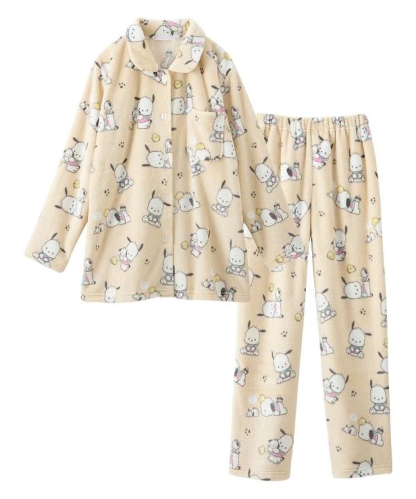 日本 Sanrio 軟綿綿珊瑚絨睡衣 日本 Sanrio 軟綿綿珊瑚絨睡衣