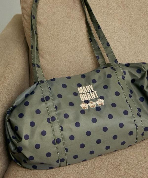 日本 MARY QUANT×PUBLUX 刺繡 迷你波士頓包 日本 MARY QUANT×PUBLUX 刺繡 迷你波士頓包