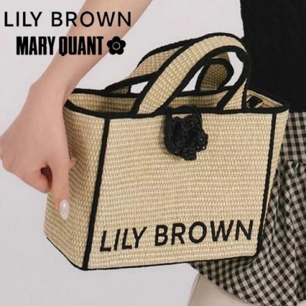 日本 MQ x Lily Brown 2way tote bag / shoulder bag 3色 日本 MQ x Lily Brown 2way tote bag / shoulder bag 3色