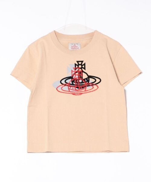 日本 vivienne westwood 有機 BD 平紋針織三層圓領男童短款 T 卹 日本 vivienne westwood 有機 BD 平紋針織三層圓領男童短款 T 卹