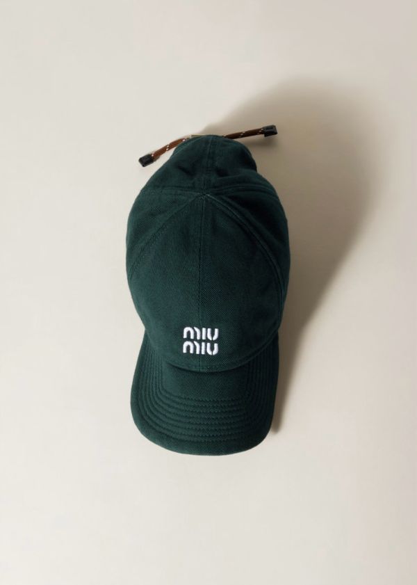 日本Miu Miu 牛仔棒球帽 日本Miu Miu 牛仔棒球帽