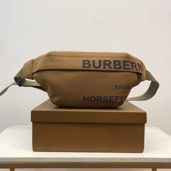 特價BURBERRY 緹花精紡字母LOGO腰包/胸包(售價已折) BURBERRY 緹花精紡字母LOGO腰包/胸包