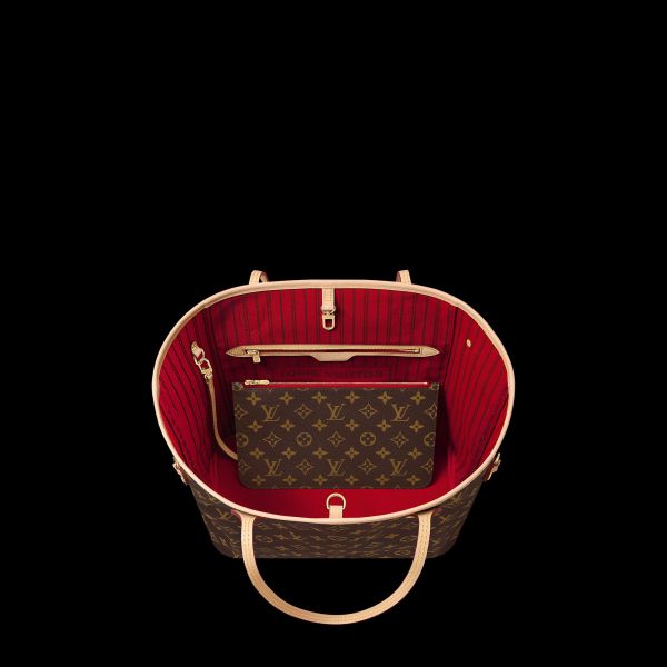 LOUIS VUITTON LV M46987  NEVERFULL MM雙色托特包 LOUIS VUITTON LV M46987  NEVERFULL MM雙色托特包