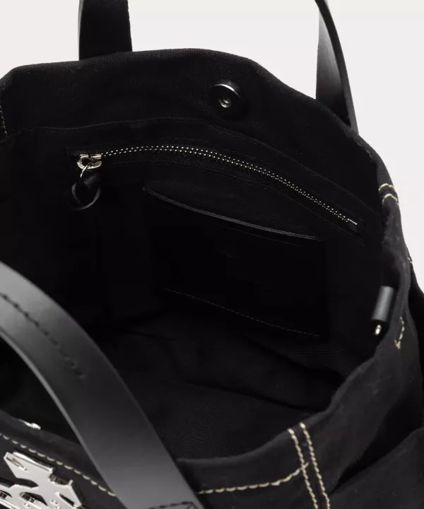 日本Vivienne Westwood 帆布手提包 S 日本Vivienne Westwood 帆布手提包 S