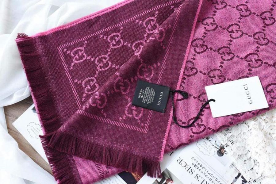 超值代購- GUCCI大GG LOGO羊毛圍巾(售價已折) agnes b.,東區時尚,GUCCI,羊毛,混絲,大方巾,圍巾