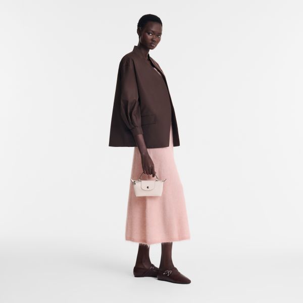 日本LONGCHAMP Le Pliage Xtra 手拿包 XS 白紙色 - 皮革 日本LONGCHAMP Le Pliage Xtra 手拿包 XS 白紙色 - 皮革