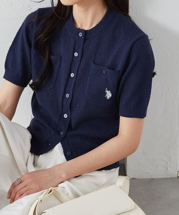 日本 U.S.POLOASSN.別注 刺繡Logo 針織衫 日本 U.S.POLOASSN.別注🎖 刺繡Logo 針織衫