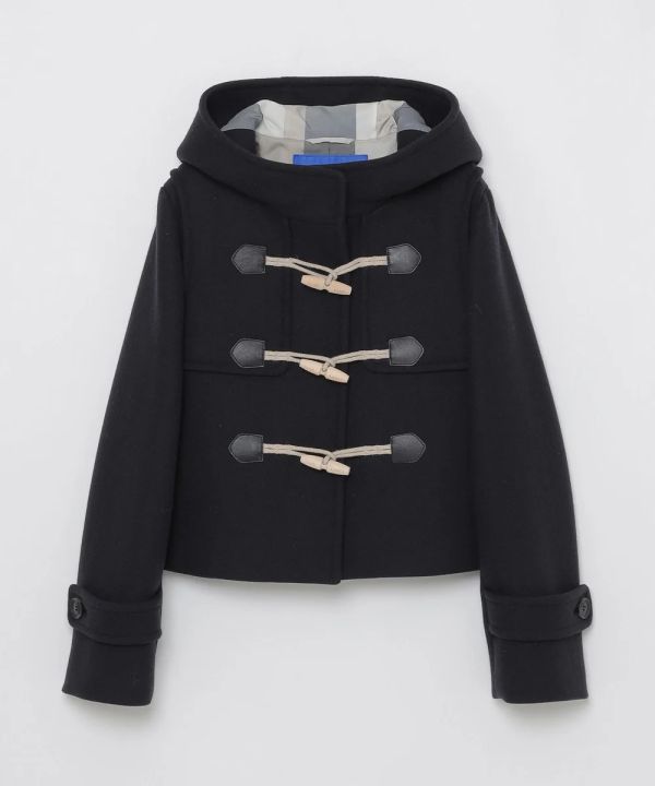 日本BLUE LABEL 斜紋梅爾頓短款帆布大衣 日本BLUE LABEL 斜紋梅爾頓短款帆布大衣