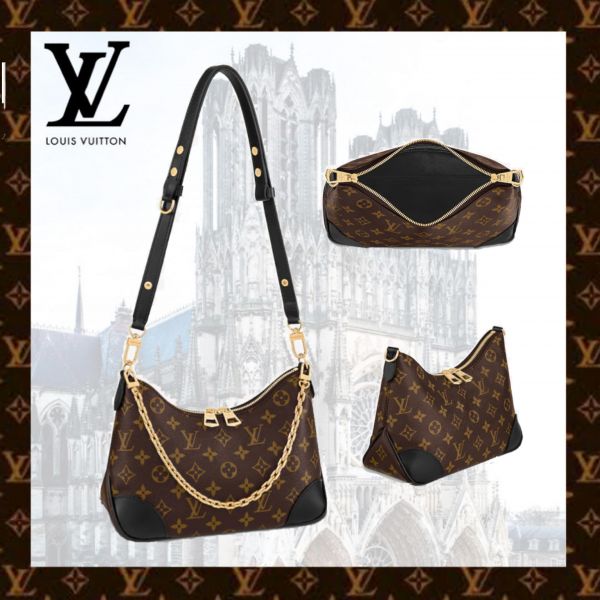 LOUIS VUITTON M45831 BOULOGNE經典牛角包 LOUIS VUITTON M45831 BOULOGNE經典牛角包