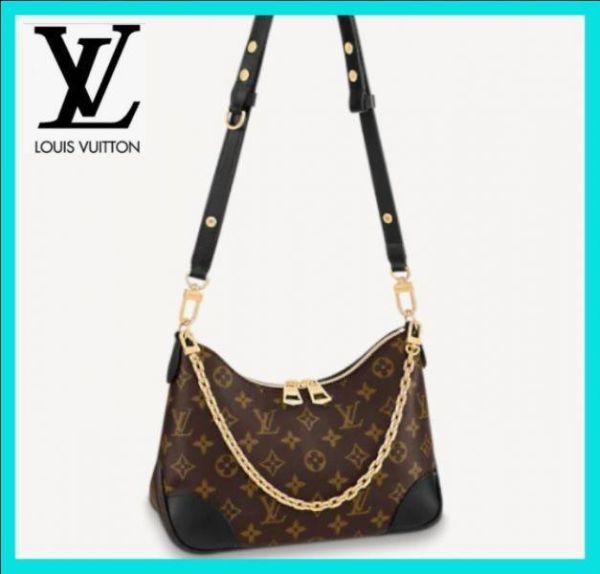 日本LOUIS VUITTON M45832附金鍊肩背包 LOUIS VUITTON  M45831附金鍊肩背包