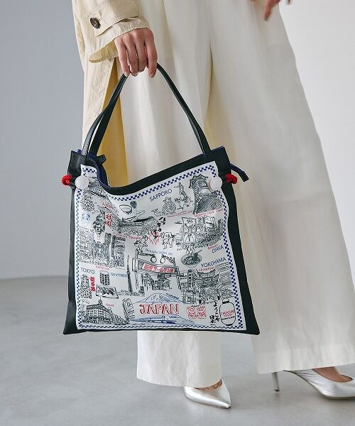 日本TREASURE TOPKAPI 絲巾托特包 日本TREASURE TOPKAPI 絲巾托特包