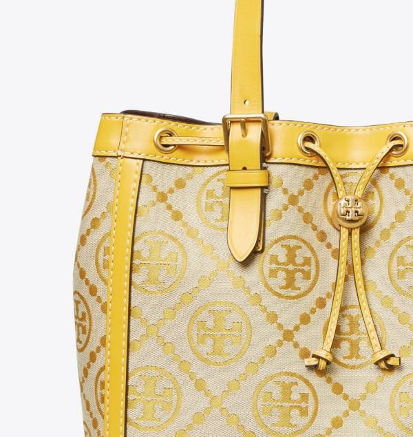 TORY BURCH T MONOGRAM 緹花小托特包 TORY BURCH Tote