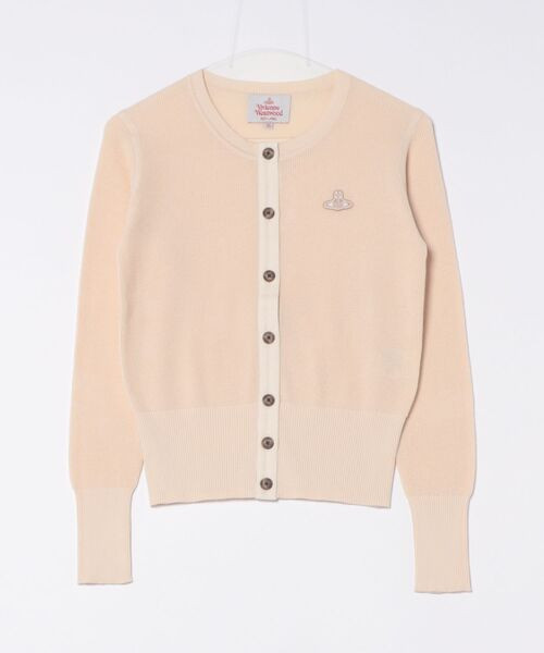 日本 vivienne westwood 有機棉華夫格基本款圓領開襟衫 日本 vivienne westwood 有機棉華夫格基本款圓領開襟衫