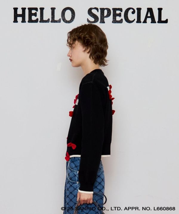 日本HELLO KITTY × MAISON SPECIAL HELLO KITTY Knit Pullover針織罩衫 日本HELLO KITTY × MAISON SPECIAL HELLO KITTY Knit Pullover針織罩衫