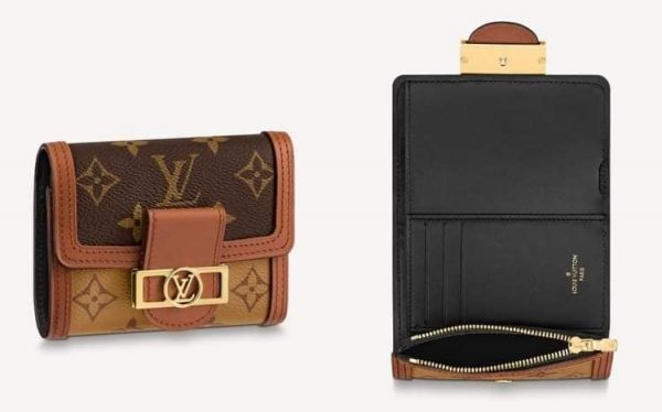 LOUIS VUITTON LV M68725  DAUPHINE 3折短夾 LOUIS VUITTON LV M68725 VICTORINE 3折迷你錢包