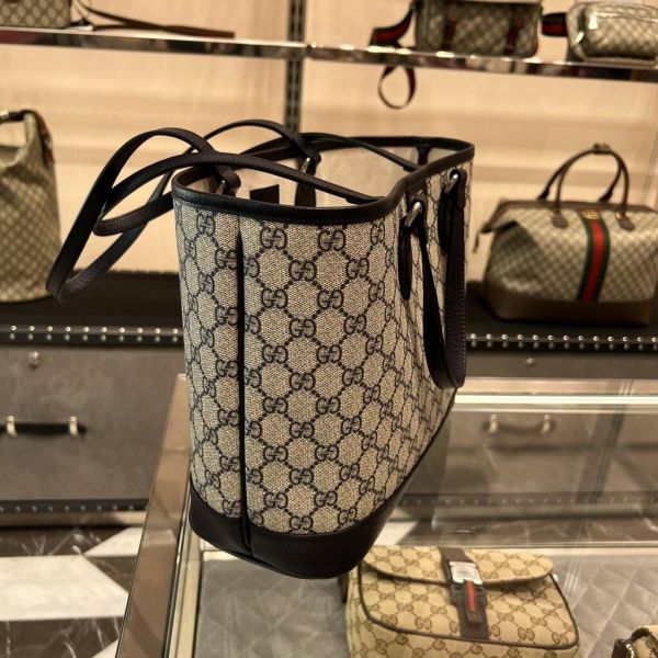 日本Gucci Ophidia 皮革飾邊托特肩背包(售價已折) 日本Gucci Ophidia 皮革飾邊托特肩背包