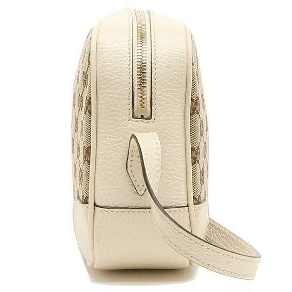 GUCCI LOGO緹花布牛皮飾邊小方包斜背包 GUCCI,緹花,小方包,斜背包