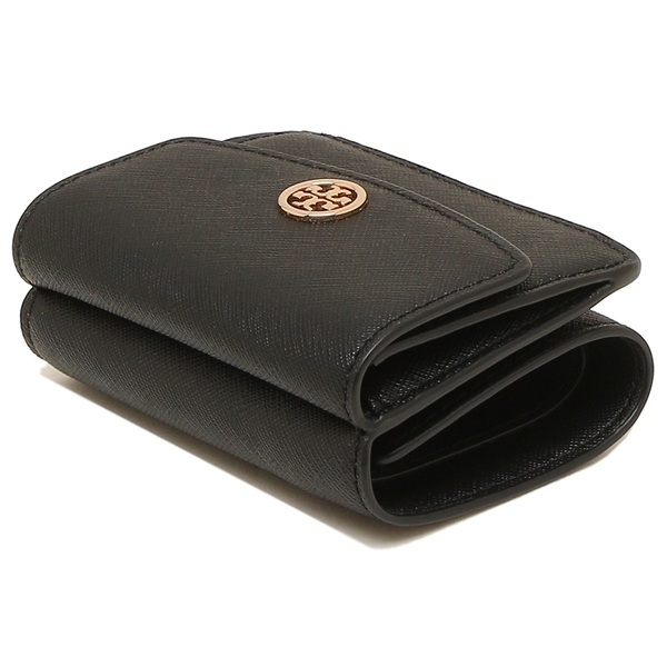 Tory Burch Robinson Tri-Fold Mini Wallet  Tory Burch Marion series mini wallet 荔枝紋牛皮三折短夾