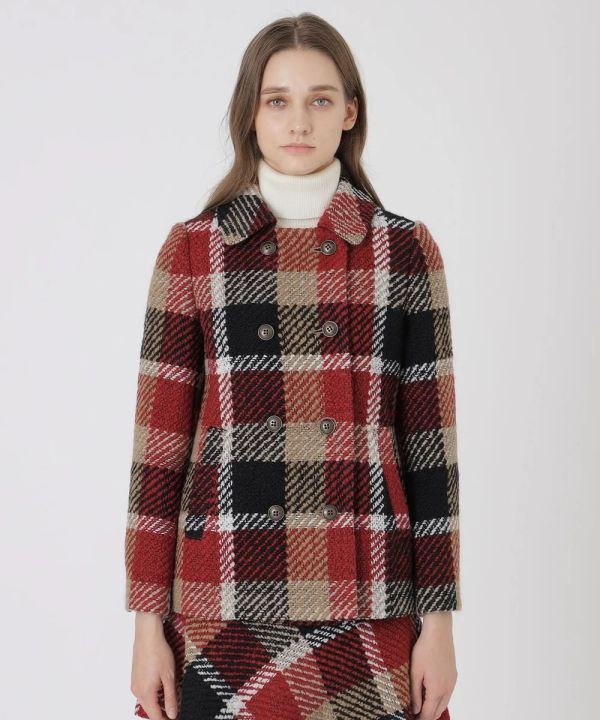 日本BLUE LABEL 【經銷店鋪限定】克雷斯特橋格紋粗花呢夾克外套 日本BLUE LABEL 【經銷店鋪限定】克雷斯特橋格紋粗花呢夾克外套