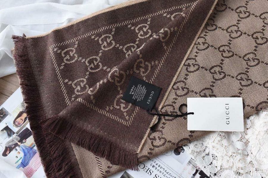 超值代購- GUCCI大GG LOGO羊毛圍巾(售價已折) agnes b.,東區時尚,GUCCI,羊毛,混絲,大方巾,圍巾