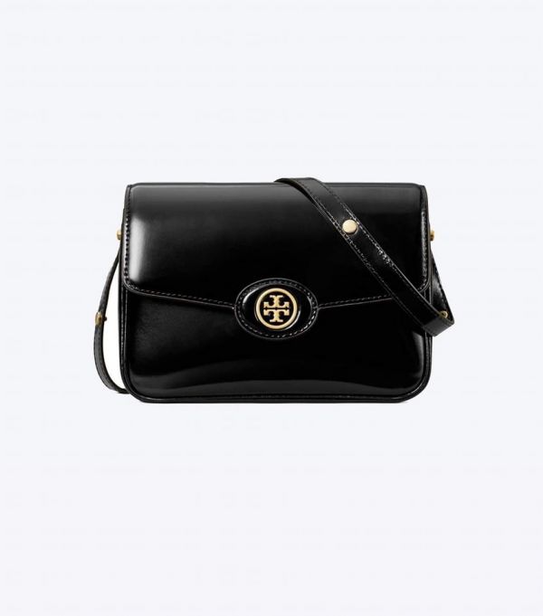 Tory Burch Robinson Spazzolato Convertible Sholder Bag褐色 日本代購-Tory Burch Robinson Spazzolato Convertible Sholder Bag