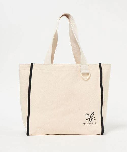 日本To b. by Agnes b. X UNITED ARROWS green label relaxing帆布Tote bag 2色可選 日本To b. by Agnes b. X UNITED ARROWS green label relaxing帆布Tote bag 2色可選