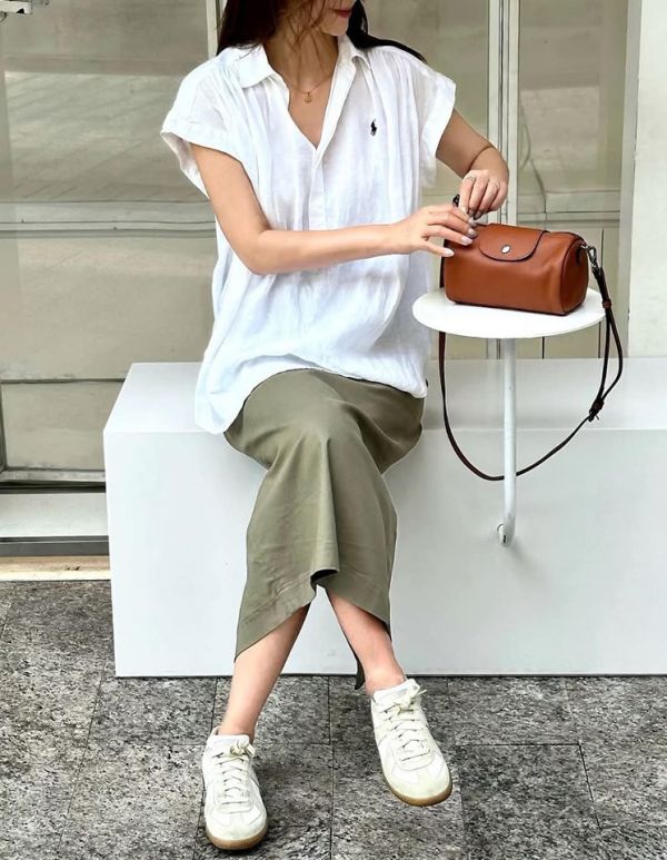 Longchamp 牛皮圓筒包 Longchamp 牛皮圓筒包