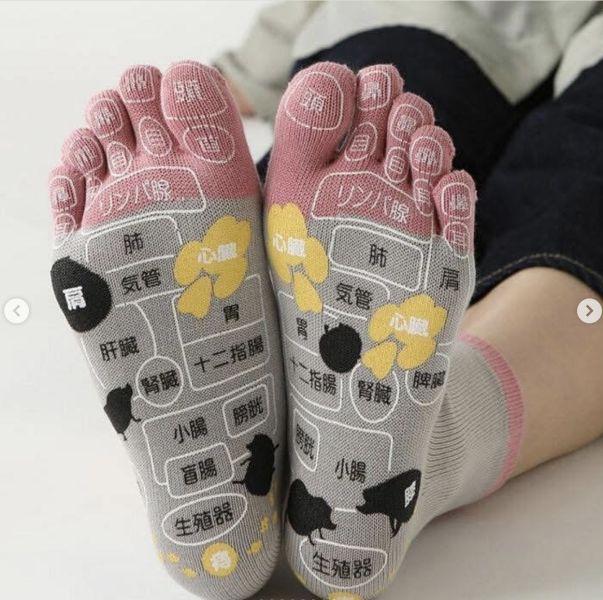 日本 靴下屋 穴位襪子套組 日本 靴下屋 穴位襪子套組